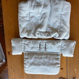 Light blue Stokke Seat Cushions -Soft Quilted